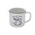 Caneca de Porcelana Retro Creamy Milk Branca Farm House 260ml - Imagem 1