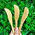 Jogo de 3 Espátulas de Bambu Natural 15cm - Imagem 4