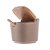 Saleiro Quadrado Cerâmica Tampa E Colher Bambu De Mesa 350g - Imagem 3