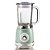 Liquidificador Vintage Retro  Copo De Vidro Verde Claro 220v - Imagem 1