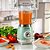 Liquidificador Vintage Retro  Copo De Vidro Verde Claro 220v - Imagem 2