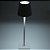 Luminária Abajur Metal 3 Tons Cor USB Elegance 9,5x38cm Mesa - Imagem 4