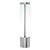 Luminária De Mesa 3 Tons LED 35x8cm Acende Touch Carrega USB - Imagem 6