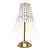 Luminária Abajur LED 3 Tons Touch 12,5x30cm Mesa USB Bancada - Imagem 4