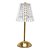 Luminária Abajur LED 3 Tons Touch 12,5x30cm Mesa USB Bancada - Imagem 1
