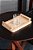 Bandeja Com Alça E Fundo Treliça 30x20cm De Bambu Decorativo - Imagem 1