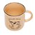 Caneca Cerâmica Creamy Milk 180ml Café Chá Tradicional Cow - Imagem 3