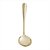 Concha Aço Inox Molhos Sopas 19cm Positano De Servir Dourado - Imagem 1