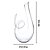 Decanter De Vinho Hand Made Cristal 1,1l De Mesa Servir 36cm - Imagem 4