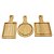 Jogo Kit 3 Mini Tabuas Petisqueira Em Bambu Finger Food - Imagem 1