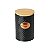 Pote Café Coffee Tampa De Bambu Mosaic 300g E Tag Rose Gold - Imagem 1