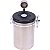 Porta Café Tampa Hermética Pote Em Inox Colher 30g E Data - Imagem 2