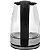 Chaleira Elétrica 1.8L Vidro e Inox 220V 1500W Bico Dosador - Imagem 3