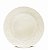 Prato de Sobremesa Relieve Branco - 20cm - Imagem 1