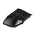 Teclado Gamer 1 Mão Warrior Drugi One Hand com Led - Imagem 3