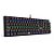 Teclado Mecânico Gamer Redragon Valheim Rainbow Preto Switch Azul - Imagem 2