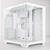 Gabinete Gamer Aquário DXSS05W Branco Sem Fan DUEX - Imagem 1
