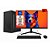 Computador Completo Intel Core i3 4ª Geração | 8GB RAM | SSD 256GB | Monitor 20” - Imagem 1