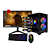 PC Gamer Ryzen 3 2200G | Vega 8 Integrada | 16 GB RAM | SSD 512 GB | Fonte 500 W | Monitor 20” 75 Hz - Imagem 1