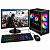 PC Gamer Completo Ryzen 5 5500 | RX 580 8GB | 16GB RAM | SSD 480GB | Monitor 19” - Imagem 1