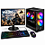 PC Gamer Completo Ryzen 5 5500 | RX 580 8GB | 16GB RAM | SSD 240GB | Monitor 19” - Imagem 1