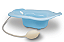 Bacia Banho de Assento Azul- Longevitech - Imagem 2