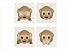 Kit Placa Decorativa "Emojis" 20 x 20cm - Imagem 2
