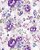 Papel de parede Floral Roxo - Imagem 1