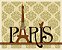 Placa Decorativa "PARIS" 24x31cm - Imagem 1