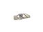 Anel de Prata Pura 925 Feminino 3 fios Entrelaçado Zirconia 4 mm - Imagem 1