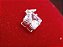 Pingente Prata 925 Feminino Ponto Luz Quadrado Zirconia 6 mm - Imagem 2