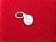 Pingente Prata 925 Feminino Ponto Luz Redondo Zirconia 6 mm - Imagem 2
