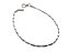 Pulseira Feminina Elegante Joia de Prata 925 Maciça 18 cm - Imagem 1
