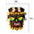 Mascara UKA UKA - Crash Bandicoot Decoração/Quadro geek - Imagem 3