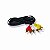 Cabo 3 Rca X 3 Rca 1,8mt Xc-Rca3 - Imagem 3