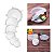 TAMPA DE SILICONE C/6 PCS 6,5/9,5/11,5/14/16/19,5CM NA CAIXA RMI7667 RIO MASTER - Imagem 3