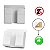 SUPORTE P/CELULAR DE PAREDE DE PLASTICO AUTOADESIVO 10X8,5X2,5CM CK5317 CLINK - Imagem 4