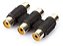 Conector 3 Rca Femea + 3 Rca Femea LE-5583 - Imagem 1