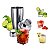 INOX KIT BAR BALDE GELO RED. C/ALCA 1 LT COQUETELEIRA/SHAKEIRA 550ML PEGADOR OX PRIME 5308 WELLMIX - Imagem 2