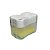 DISPENSER/PORTA DETERGENTE DE PLASTICO 650ML + ESPONJA 13X11X9CM 95613 FWB - Imagem 3