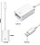 Cabo Adaptador Otg Ligth 8P/Usb XC-ADP-57 - Imagem 2