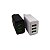 Carregador de Tomada Com 3 Saidas Usb 5.1A + Cabo Tipo-C CAR-3250C - Imagem 3