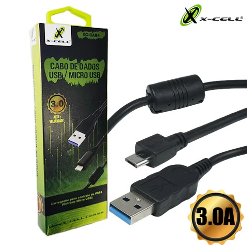 Cabo De Dados Usb/ Micro Usb 3.0a - Imagem 4