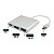 Adaptador Type-c 3x1 XC-ADP-39 - Imagem 1