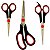 Kit Tesoura C/3 Unid ST-590 - Imagem 2
