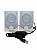 Conjunto C/2 Caixa de Som P/ Computador XC-CM-09 - Imagem 1