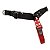 KIT ANTI PUXÃO - LISOS - VERMELHO E PRETO - Imagem 4