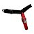 Kit Peitoral Anti Puxão para Cães com Guia e Coleira – Nylon Resistente Vermelho e Preto | FRIP’S - Imagem 5