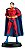 Boneco DC Comic MON-EL ED 101 Eaglemoss - Imagem 1