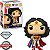 Funko Pop! Wonder Woman 80th Exclusive Diamond (Cape) 433 - Imagem 1